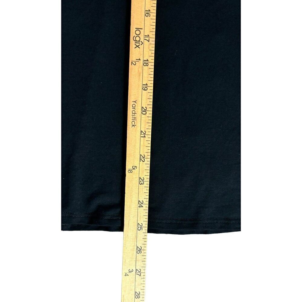 Eileen Fisher Top Size Extra Small Black Stretch Flowy Lagenlook Minimalist - Picture 8 of 10